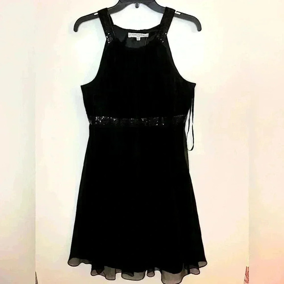 Evan Picone Women’s Black Formal Dress Size 12 - Picture 3 of 6
